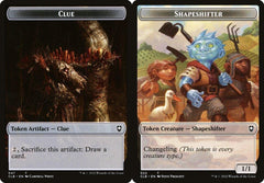 Clue (047) // Shapeshifter (022) Double-Sided Token