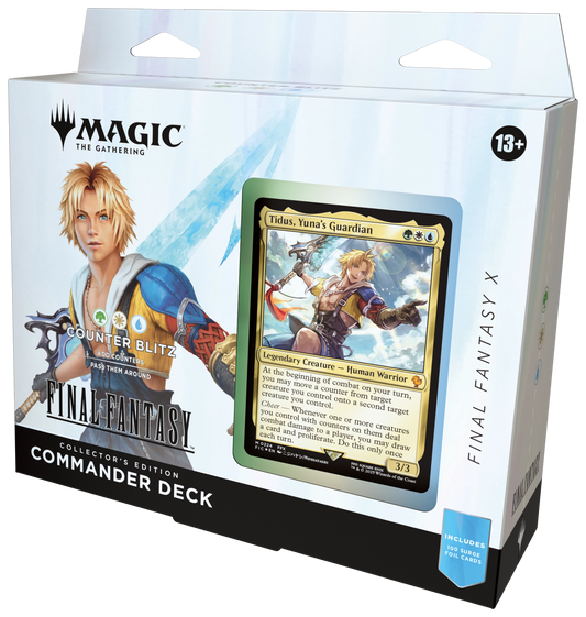 Magic the Gathering Final Fantasy Collector Commander Deck - Counter Blitz (WUG)