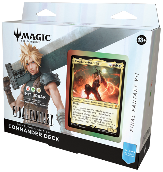 Magic the Gathering Final Fantasy Collector Commander Deck - Limit Break (WRG)