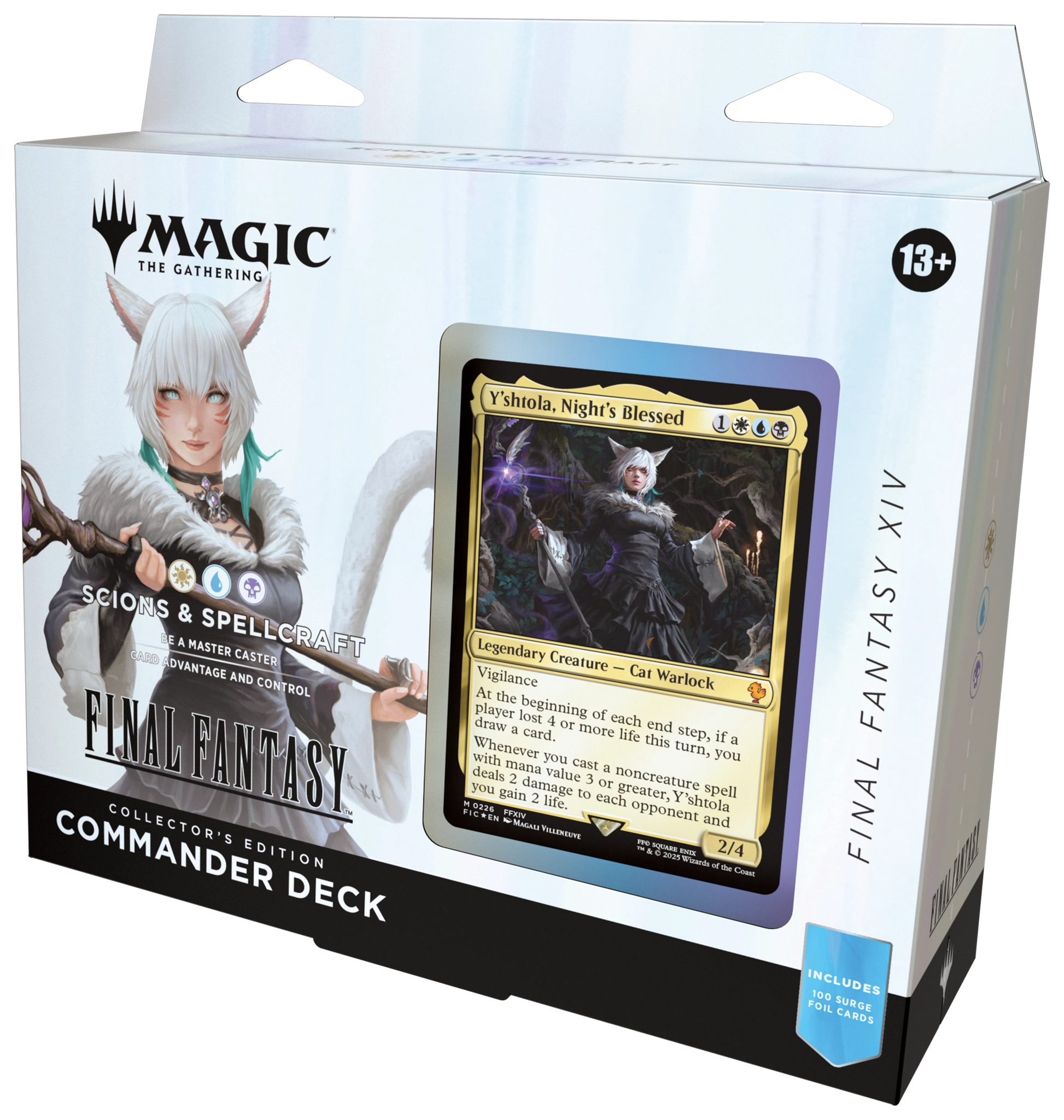 Magic the Gathering Final Fantasy Collector Commander Deck - Scions & Spellcraft (WUB)