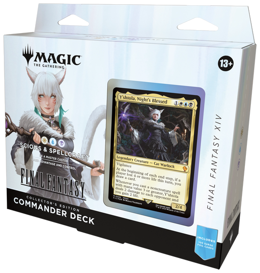 Magic the Gathering Final Fantasy Collector Commander Deck - Scions & Spellcraft (WUB)