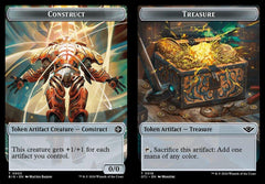 Construct (0003) // Treasure (0018) Double-Sided Token - Foil