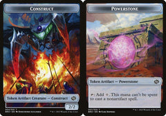 Construct (004) // Powerstone (007) Double-Sided Token - Foil