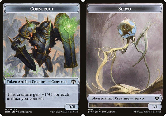 Construct (005) // Servo (013) Double-Sided Token