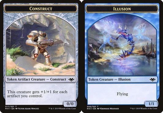 Construct (017) // Illusion (005) Double-Sided Token