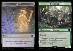 Copy (0001) // Dinosaur (0001) Double-Sided Token - Foil
