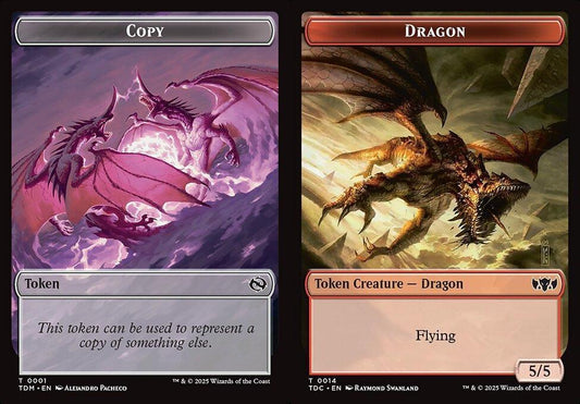 Copy (0001) // Dragon (0014) Double-Sided Token