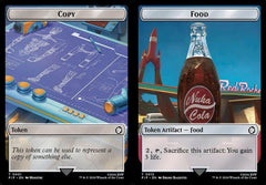 Copy (0001) // Food (0013) Double-Sided Token - Foil