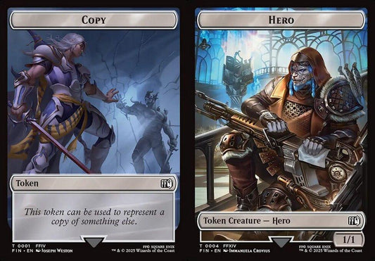 Copy (0001) // Hero (0004) Double-Sided Token - Foil