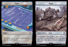 Copy (0001) // Junk (0015) Double-Sided Token - Foil