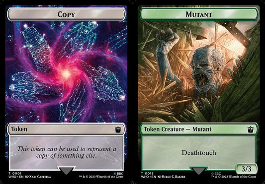 Copy (0001) // Mutant (0018) Double-Sided Token - Foil
