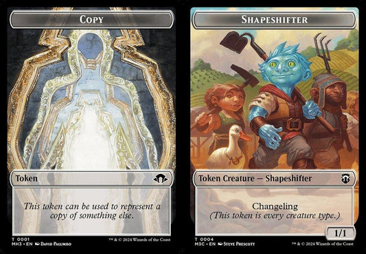 Copy (0001) // Shapeshifter (0004) Double-Sided Token