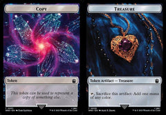 Copy (0001) // Treasure (0029) Double-Sided Token - Foil