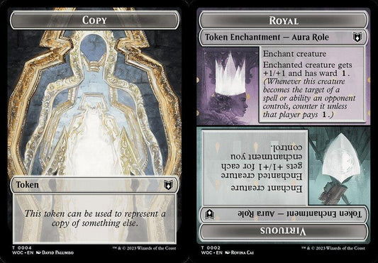 Copy (0004) // Royal Role / Virtuous Role (0002) Double-Sided Token