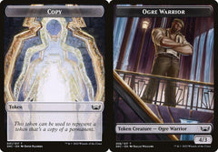 Copy (001) // Ogre Warrior (006)  Double-Sided Token - Foil