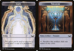 Copy (001) // Treasure (017) Double-Sided Token - Foil