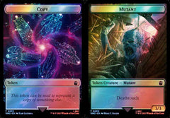 Copy (0033) // Mutant (0050) Double-Sided Token - Surge Foil