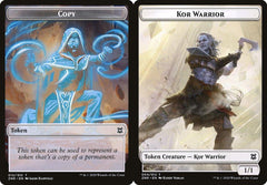 Copy (012) // Kor Warrior (004) Double-Sided Token - Foil