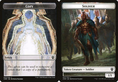 Copy (013) // Soldier (002) Double-Sided Token - Foil
