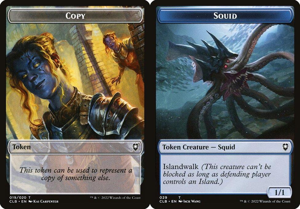 Copy (019) // Squid (029) Double-Sided Token