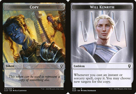 Copy (019) // Will Kenrith Emblem (050) Double-Sided Token