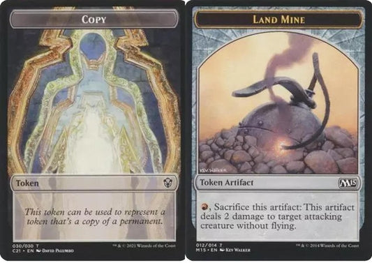 Copy (030)  // Land Mine (012) Double-Sided Token
