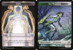 Copy (031) // Elf Warrior (021) Double-Sided Token - Foil