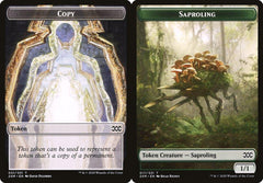 Copy (031) // Saproling (017) Double-Sided Token - Foil
