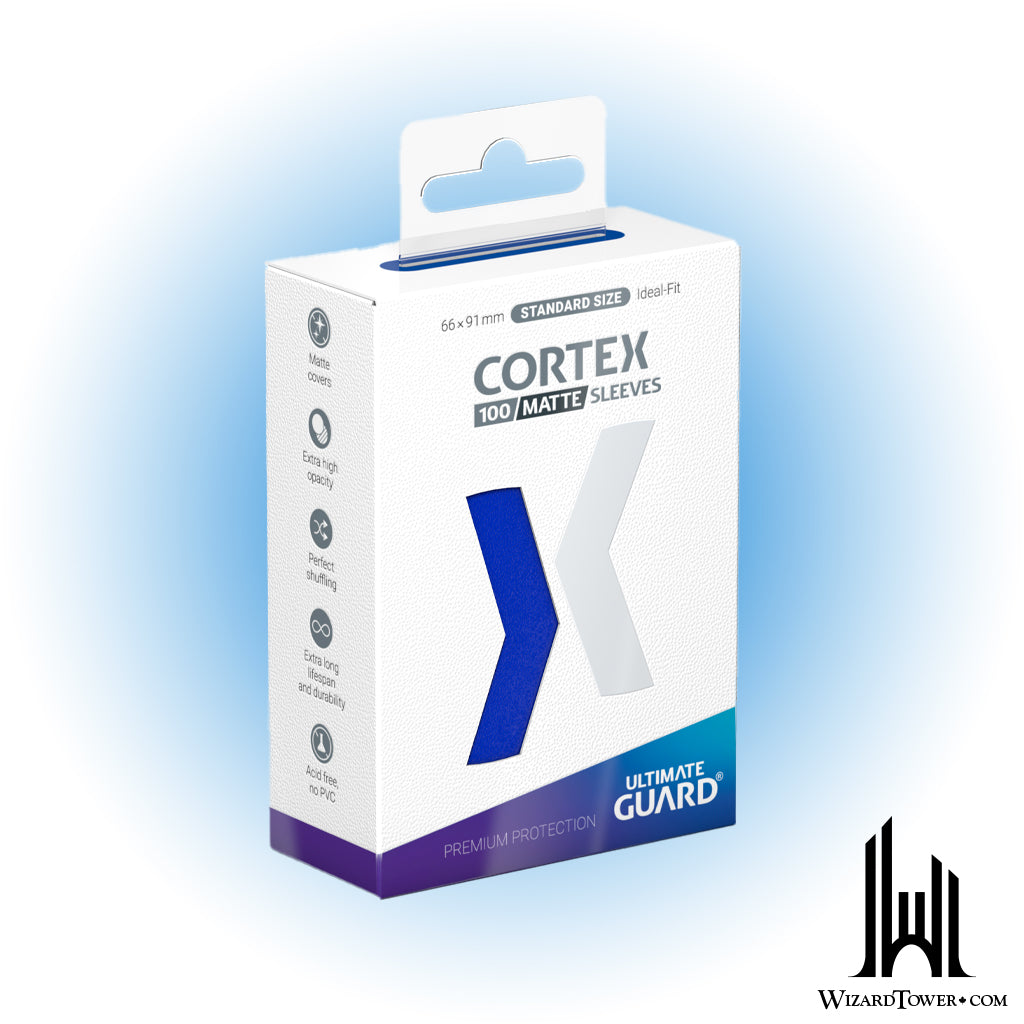 Deck Protectors - Cortex Matte Blue 100ct