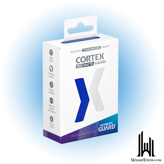 Deck Protectors - Cortex Matte Blue 100ct