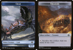 Crab (002) // Treasure (020) Double-Sided Token - Foil