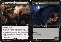 Curse of Leeches // Leeching Lurker (345) (Extended Art) - Foil