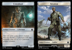 Cyberman (0024) // Soldier (0008) Double-Sided Token - Foil