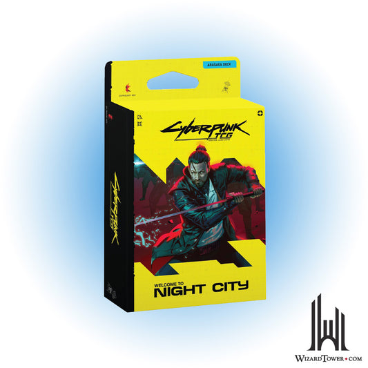 Cyberpunk Welcome to Night City Starter Deck - Embracing Power