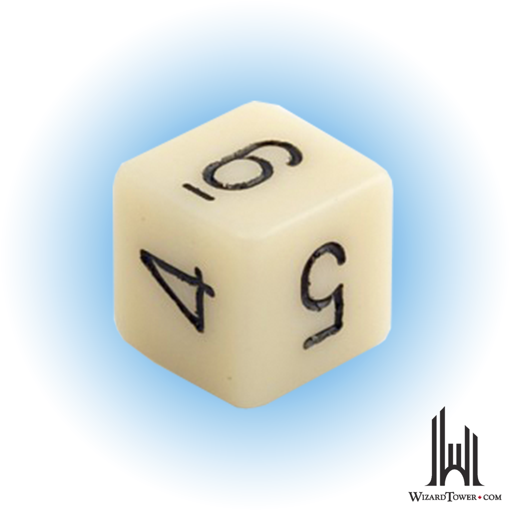 Individual Dice - Numbered d6