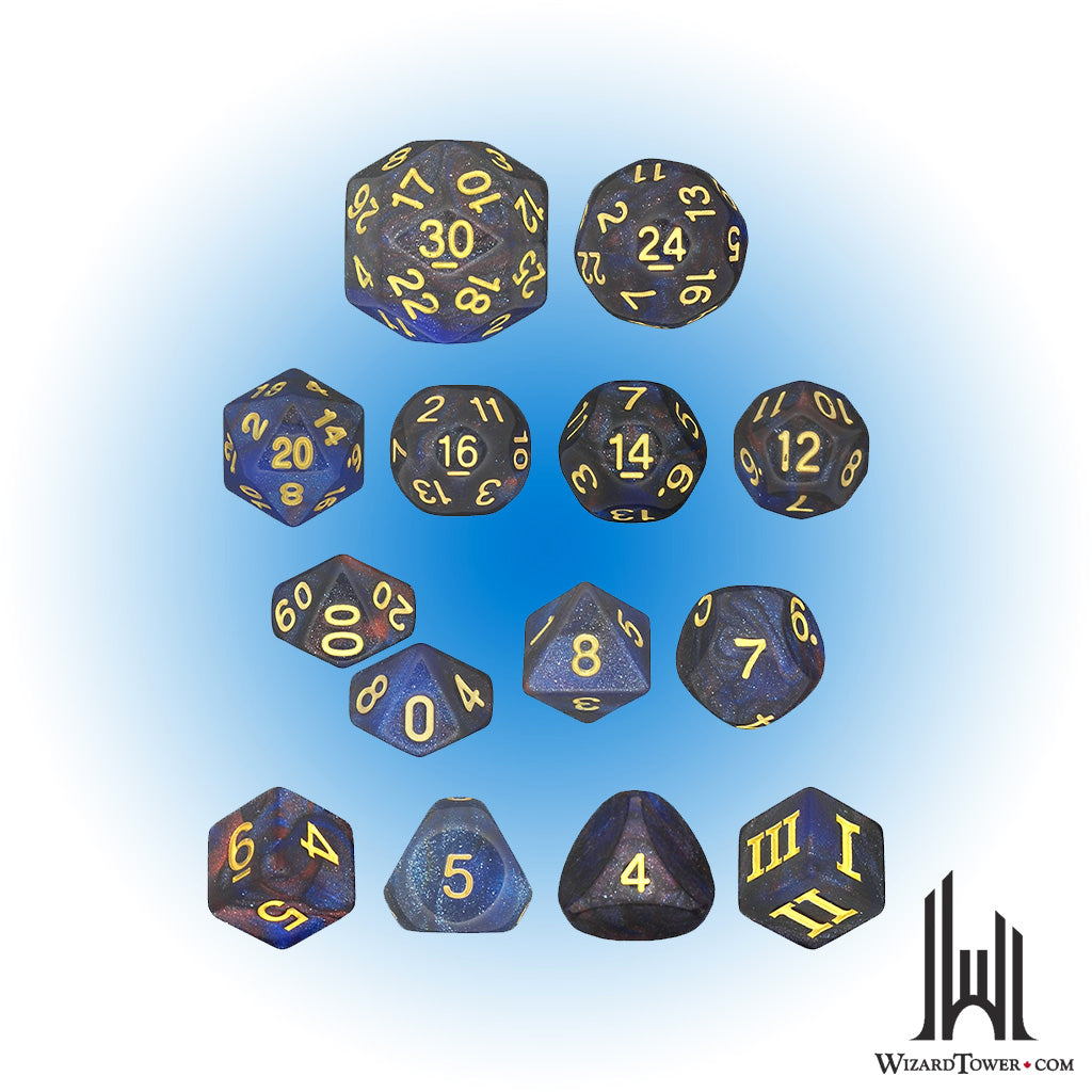 Dice Set - Maddening Darkness 14ct