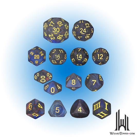 Dice Set - Maddening Darkness 14ct