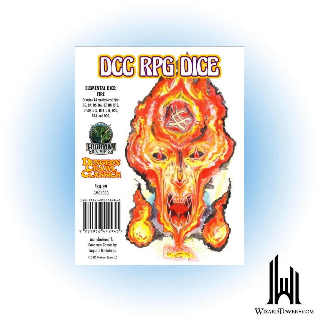 Dice Set - Elemental Fire 14ct