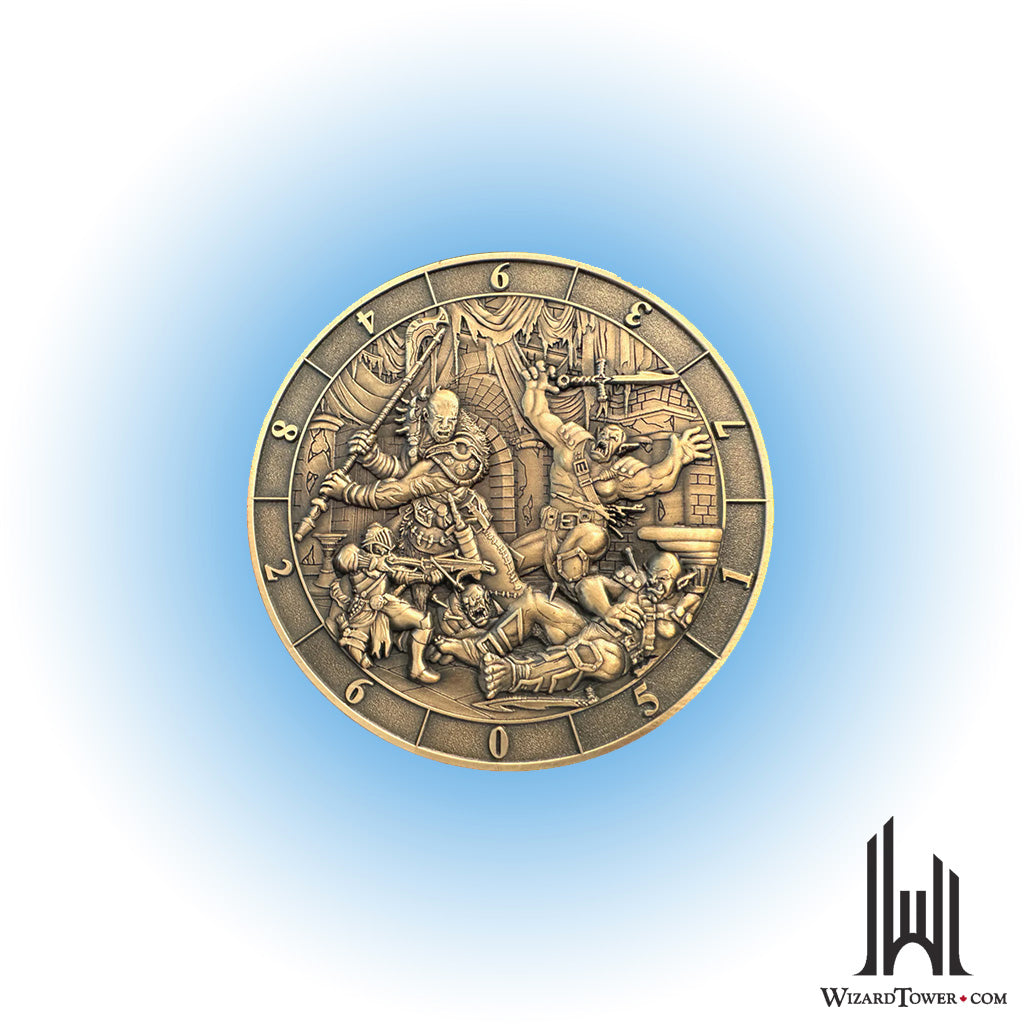 Individual Dice - Coin Battle Scene d10