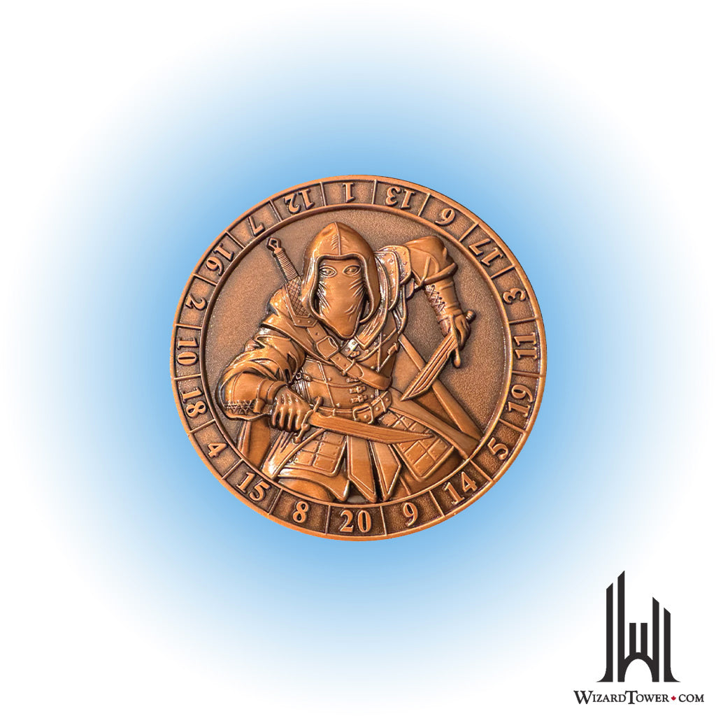 Individual Dice - Coin Rogue d20
