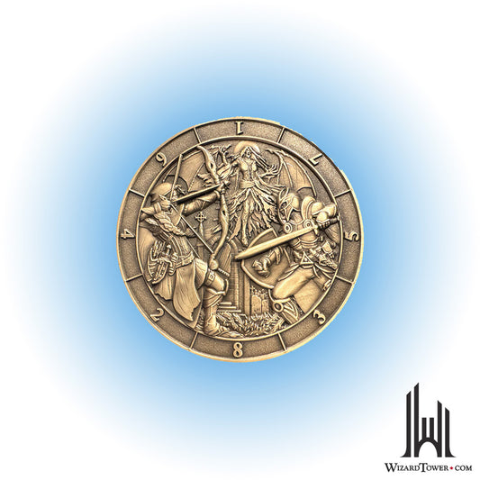 Individual Dice - Coin Battle Scene d8