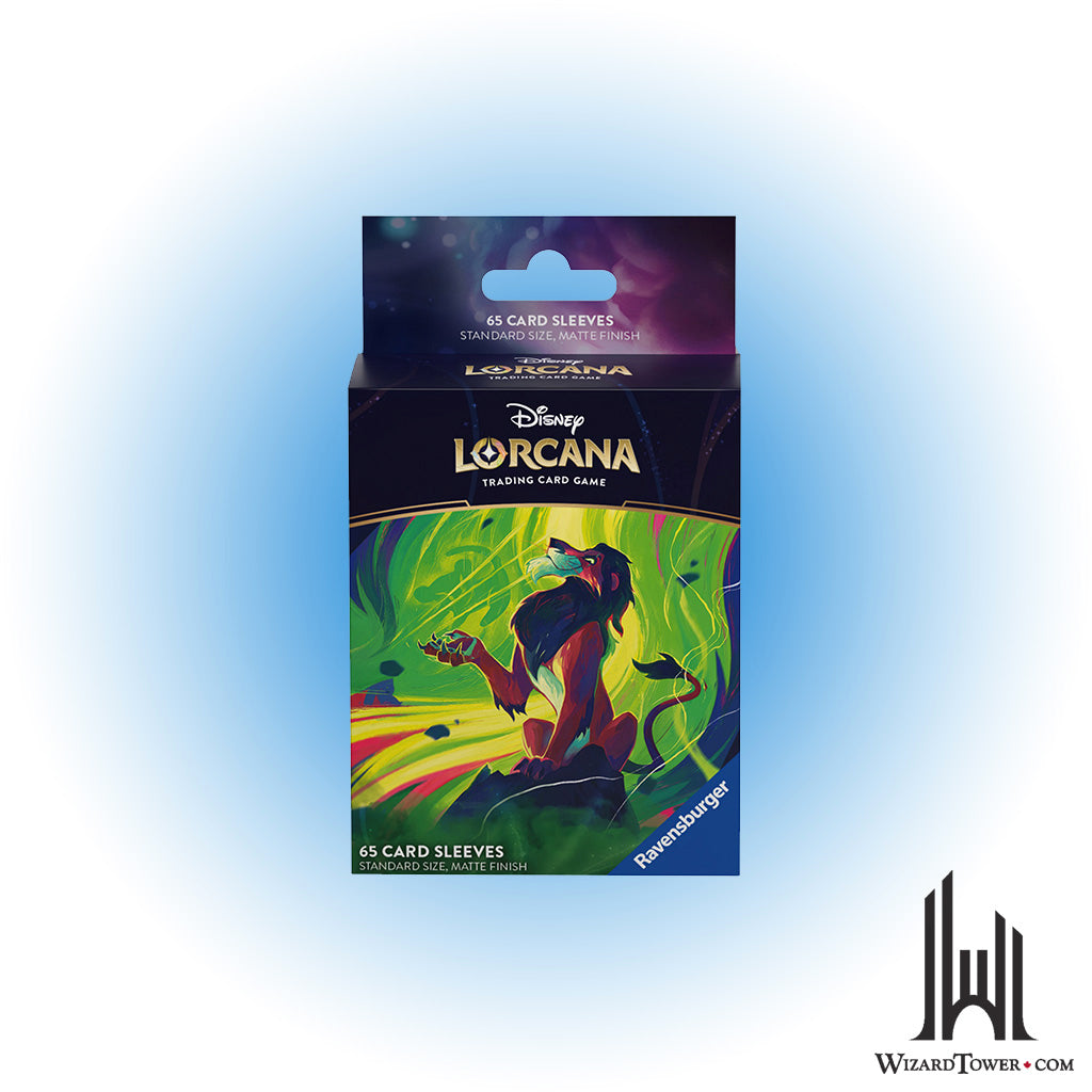 Deck Protectors - Disney Lorcana Scar 65ct