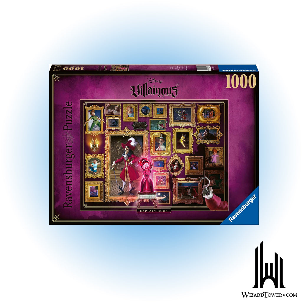Puzzle - Disney Villainous Captain Hook 1000pc