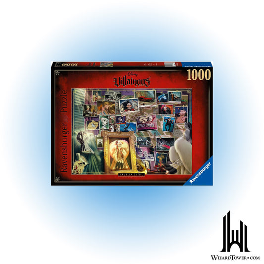 Puzzle - Disney Villainous Cruella de Vil 1000pc