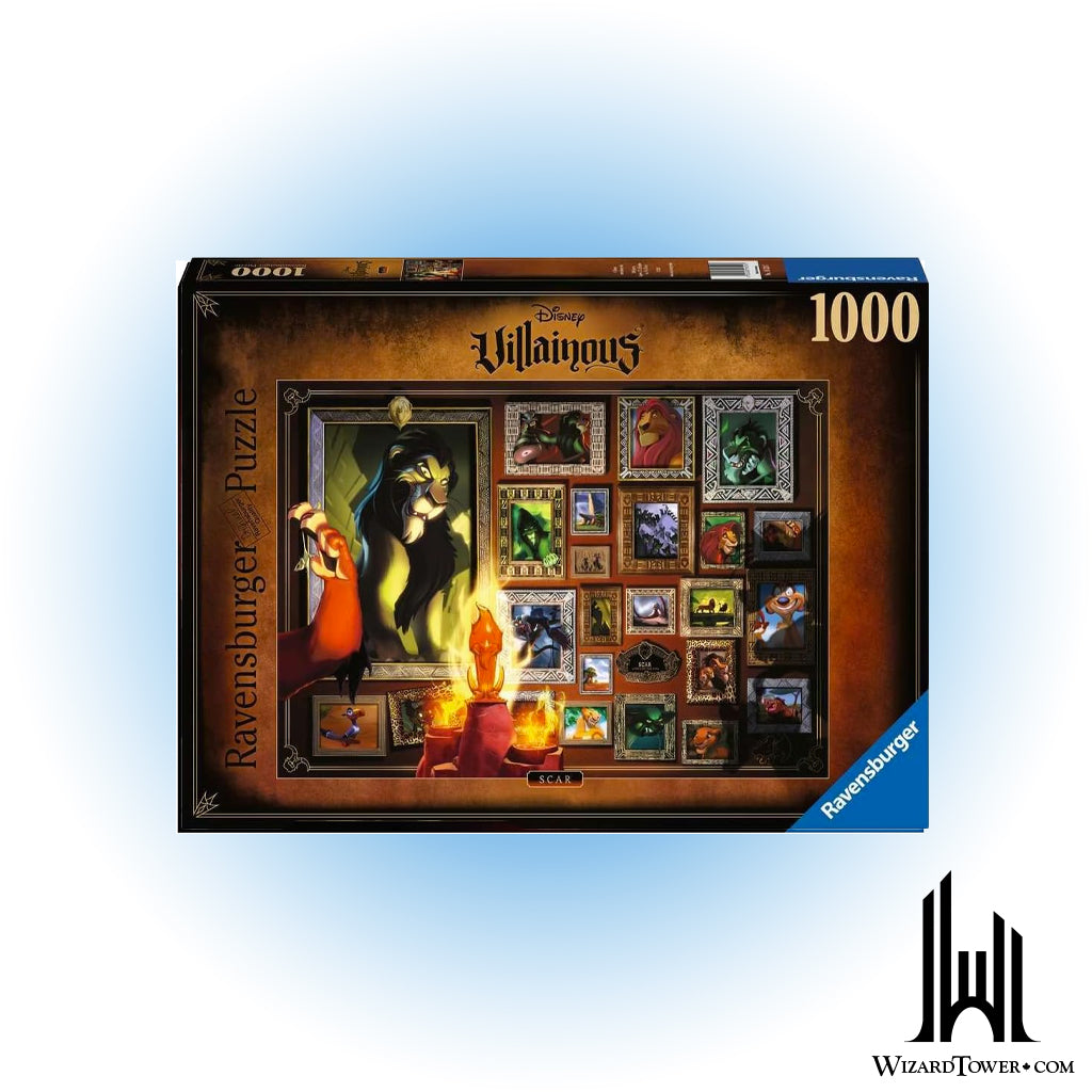 Puzzle - Disney Villainous Scar 1000pc