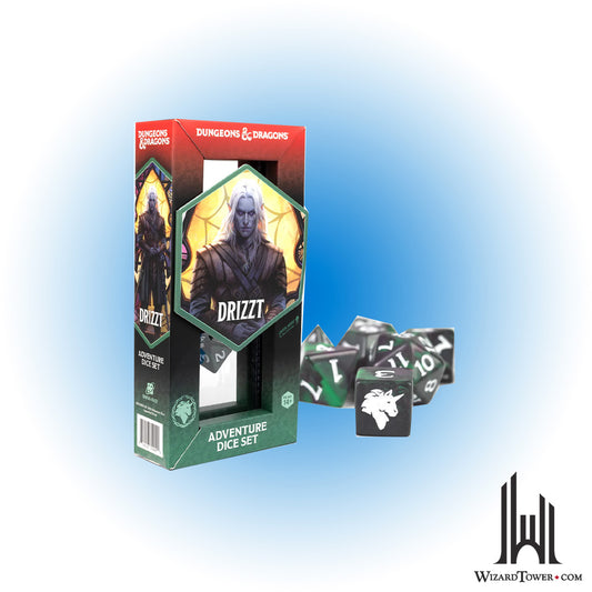 Dice Set - DnD Adventure Legend of Drizzt 7ct