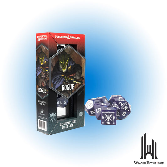 Dice Set - DnD Adventure Rogue Purple 15ct