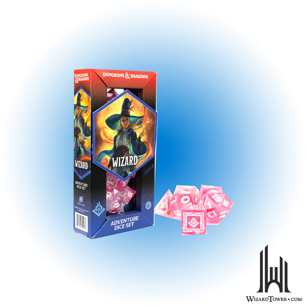 Dice Set - DnD Adventure Wizard Fuchsia 16ct