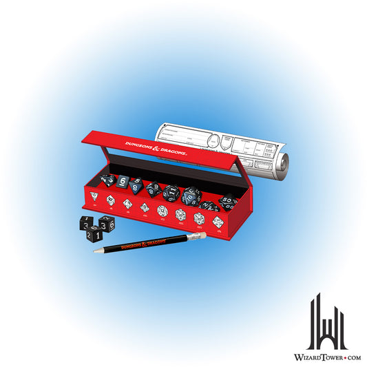 Dice Set - DnD New Adventurer Black 11ct