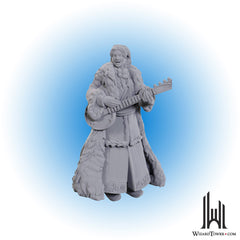 Unpainted Miniature - Dungeons & Dragons - Ansalon Human Bard
